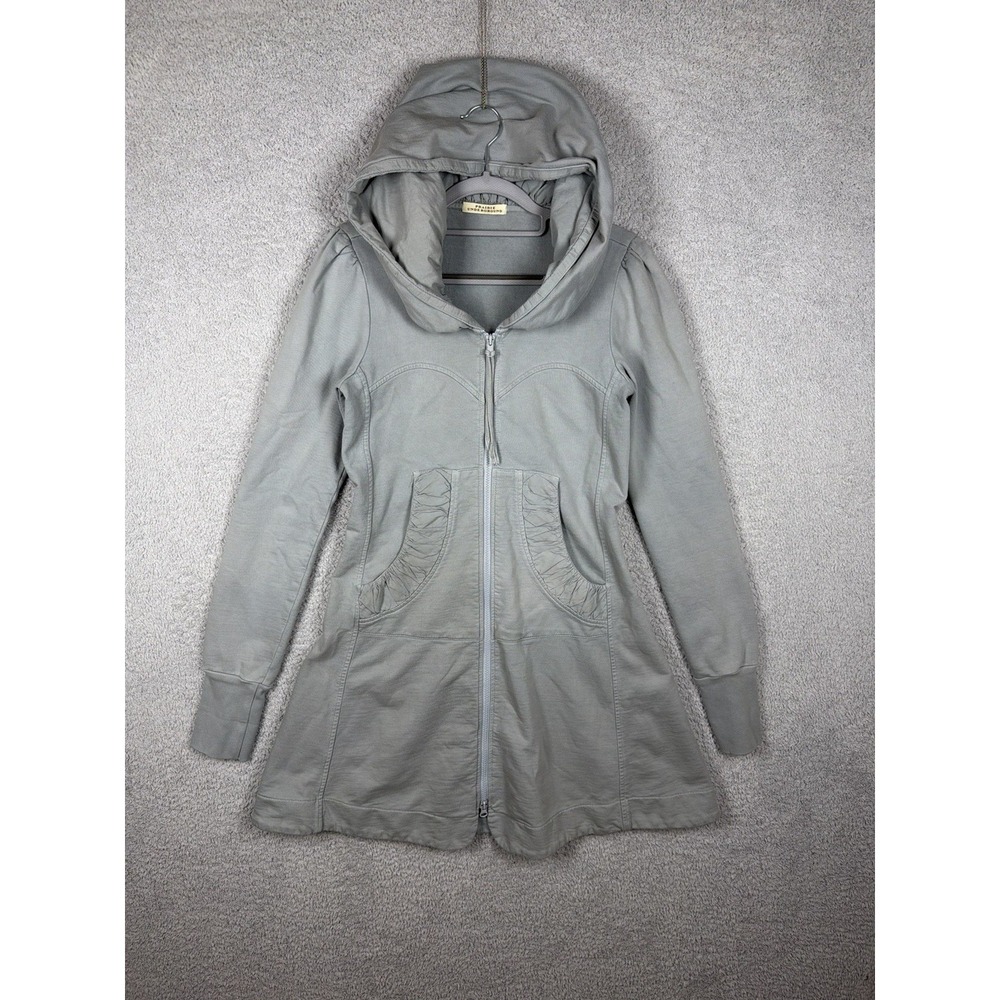 Prairie‎ Underground Cloak Hoodie Jacket Size S CLAY MASQUE Organic Cotton